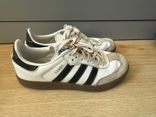Zapatillas Adidas Samba Blancas y Negras