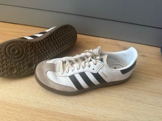 Zapatillas Adidas Samba Blancas y Negras