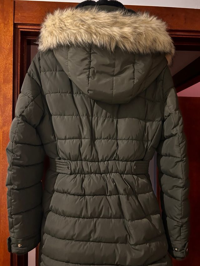 Chaqueta abrigo mujer T-L verde