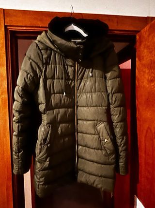 Chaqueta abrigo mujer T-L verde