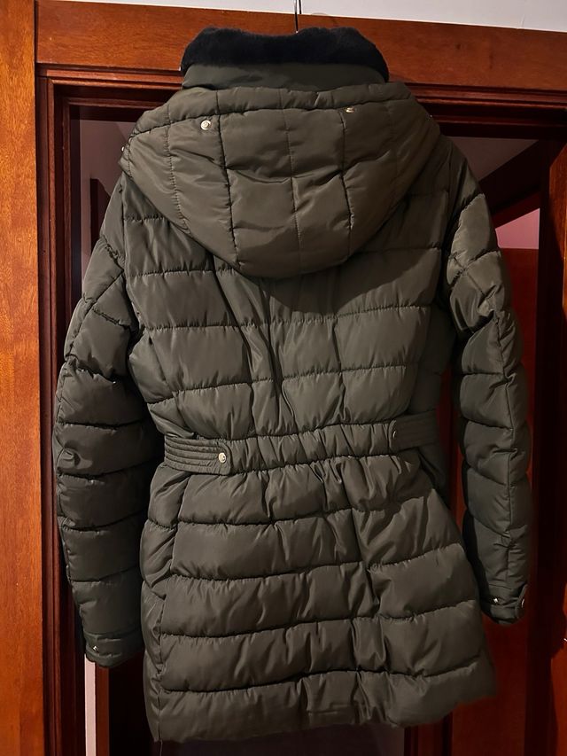 Chaqueta abrigo mujer T-L verde