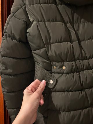 Chaqueta abrigo mujer T-L verde