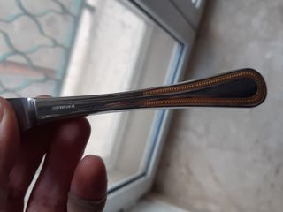 Posate da dolce Gottinghen oro e acciaio inox