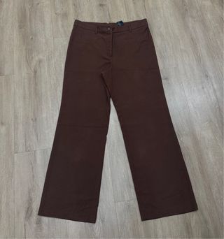 Pantalones marrones de vestir