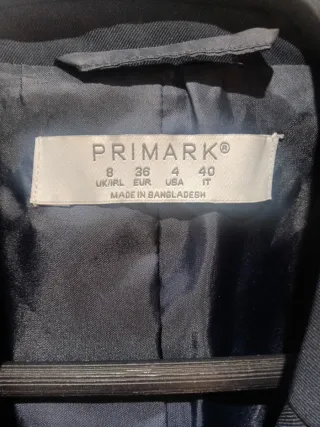 Americana azul marino mujer