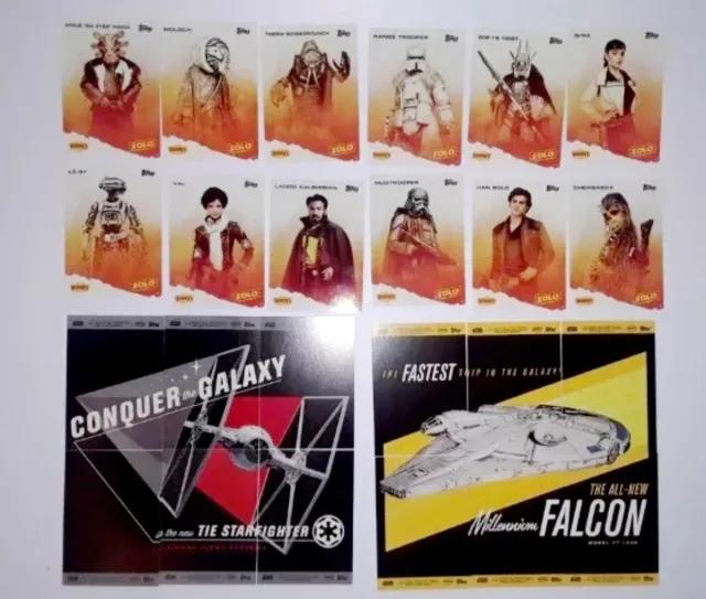 Set Star Wars Solo Denny's Completo