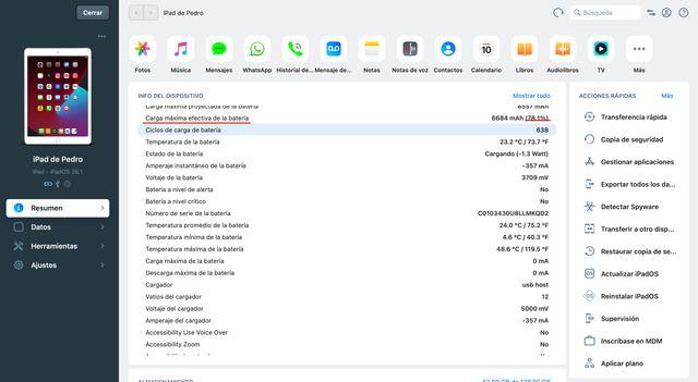 iPad 8va Gen 128GB Blanco + Accesorios