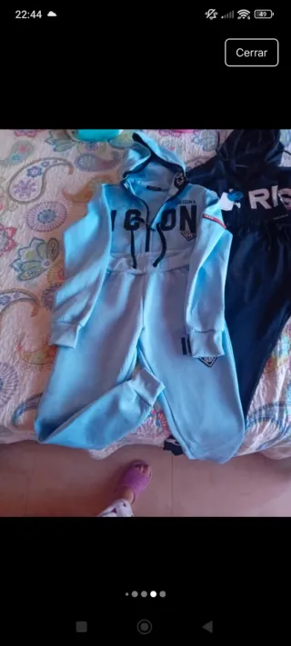 Chándal niño negro sin marca  Nuevo con etiqueta