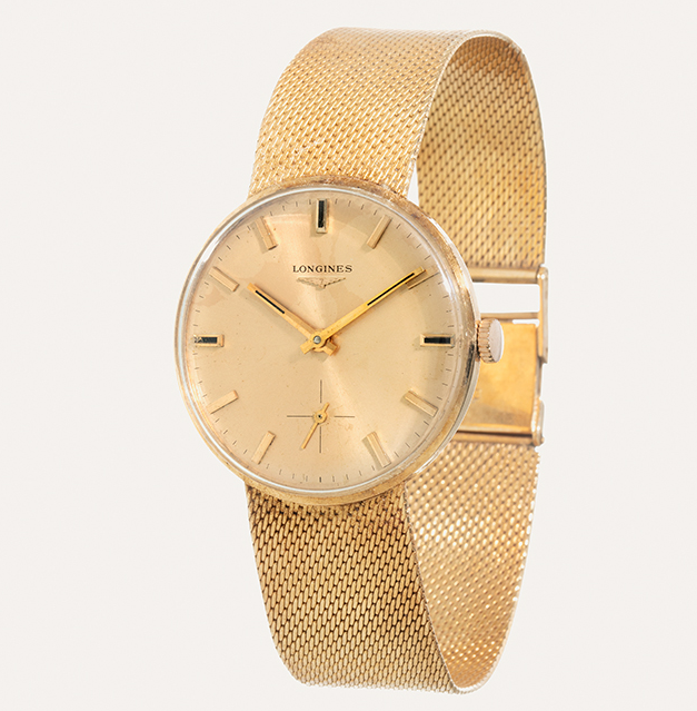 Reloj Longines Oro 18k 63.28gr original 1970