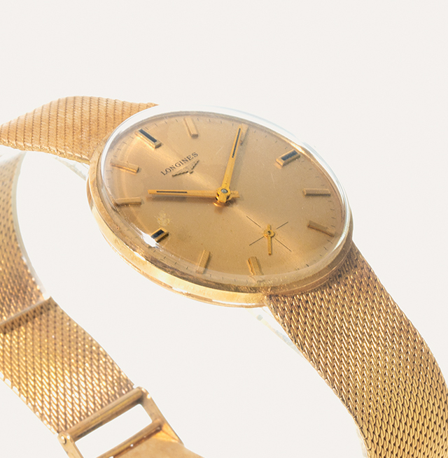 Reloj Longines Oro 18k 63.28gr original 1970