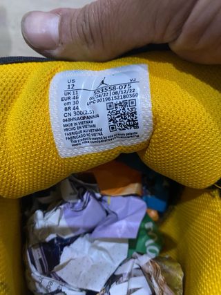 Jordan Air Zapatillas Negras y Azules