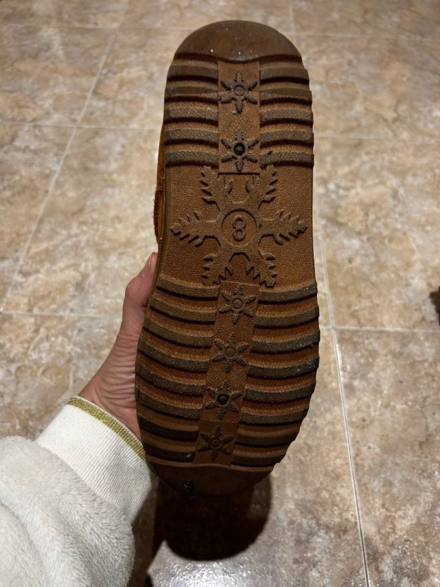 Botas de ante sintético con pelo T-38