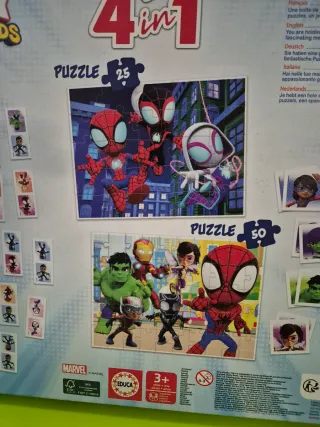 Pack 4 en 1 Spidey y sus Amigos Sorprendentes