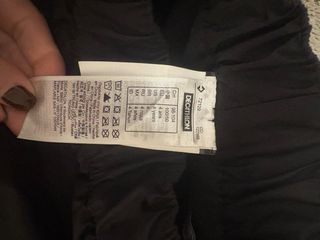 Pantalón nieve niño Wedze negro talla 4