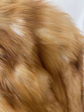 Abrigo lomos zorro rojo talla 44/46