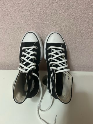 Converse Chuck Taylor Doble Suela Negras