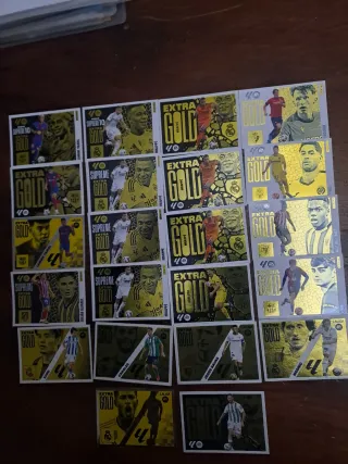 Cromos Extra Gold Fútbol