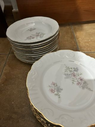 Vajilla Porcelana Completa. Ultimo precio