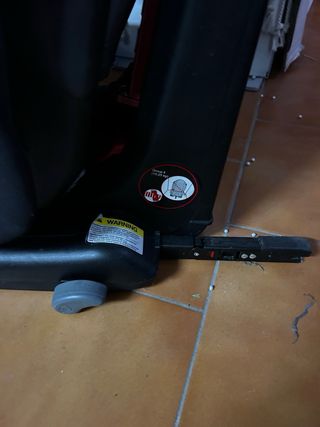 Silla coche negra con Sixaxis