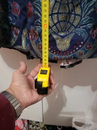 Traje de Fallera azul oscuro