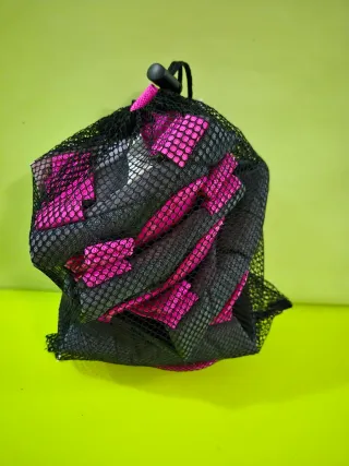 Rodilleras y coderas Btwin rosas