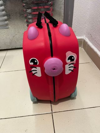 Maleta infantil con diseño de cerdito