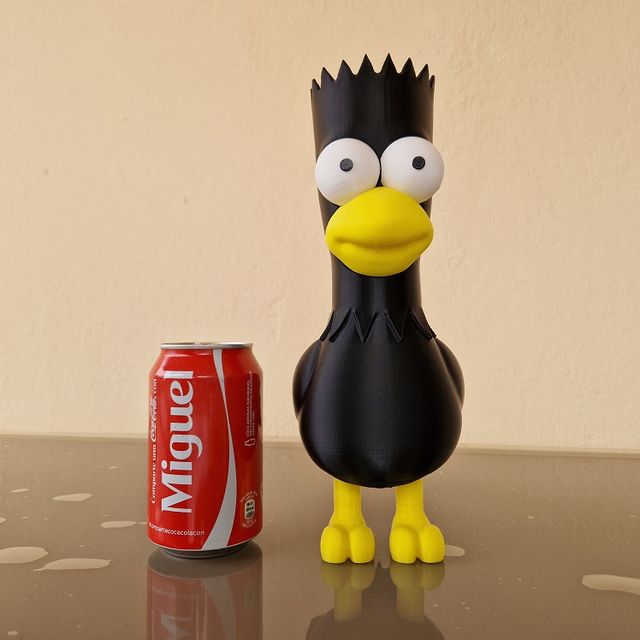 Figura Cuervo Simpsons 3D XXL 26cm