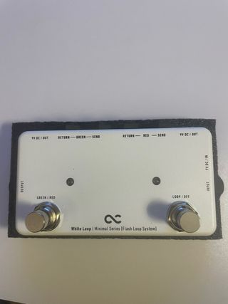 Looper SWITCHER A/B guitarra ONECONTROL White Loop
