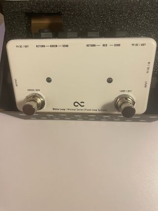 Looper SWITCHER A/B guitarra ONECONTROL White Loop