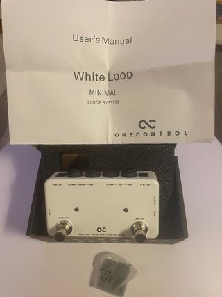 Looper SWITCHER A/B guitarra ONECONTROL White Loop