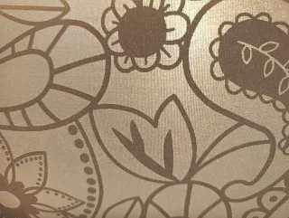 Estor Ikea con estampado floral
