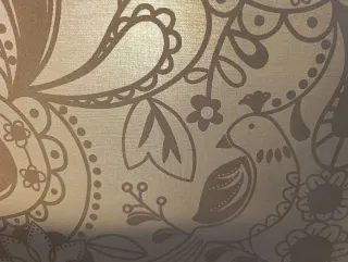 Estor Ikea con estampado floral