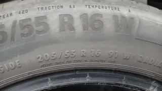 Neumático Continental 205/55/16 91W