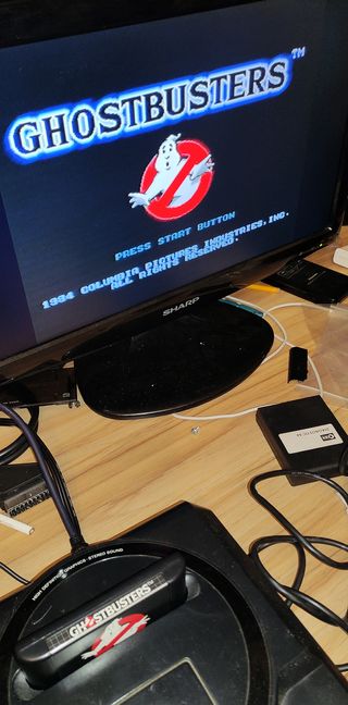 Ghostbusters Sega Mega Drive PAL Completo