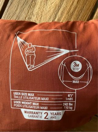 Hamaca Quechua Basic Naranja