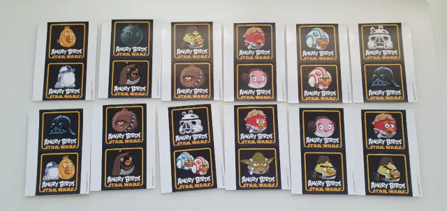 Colección Angry Birds Star Wars Completa