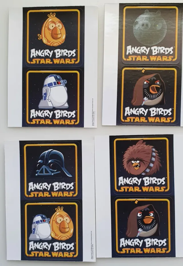 Colección Angry Birds Star Wars Completa