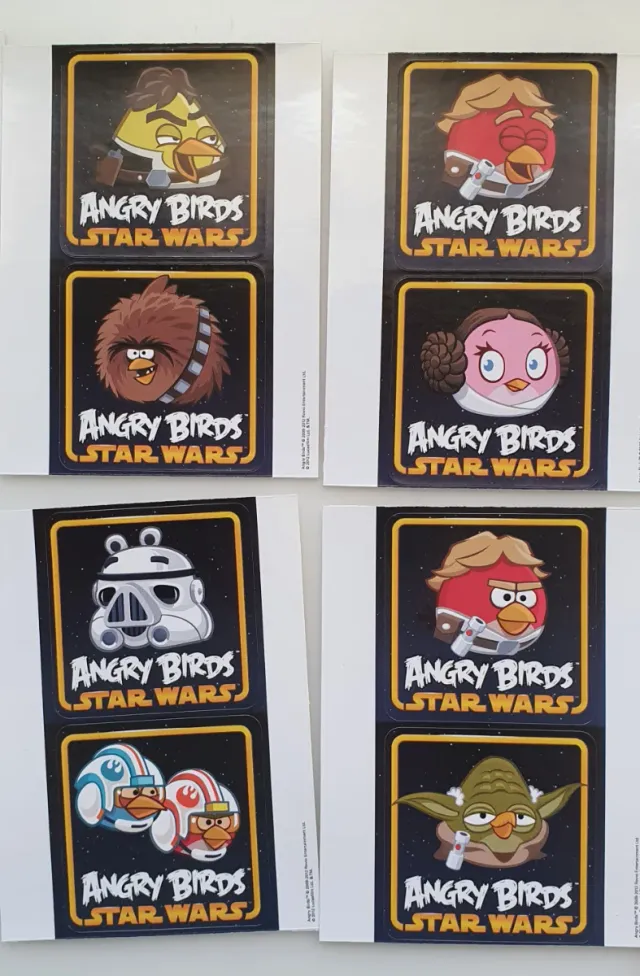 Colección Angry Birds Star Wars Completa