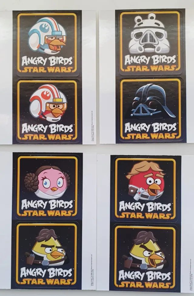 Colección Angry Birds Star Wars Completa