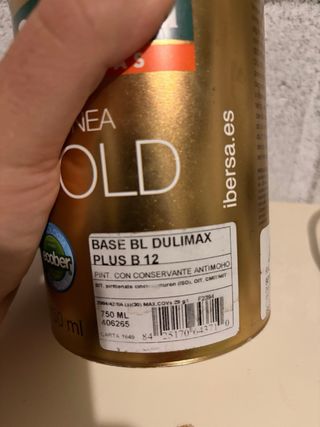 Bote Pintura Ibersa Línea Gold 750 ml