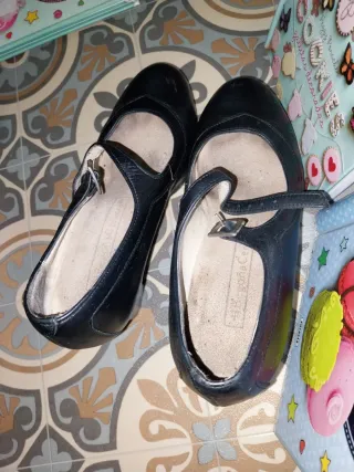 Zapatos Flamenco Profesionales Talla 34.5 (22cm)