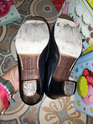 Zapatos Flamenco Profesionales Talla 34.5 (22cm)