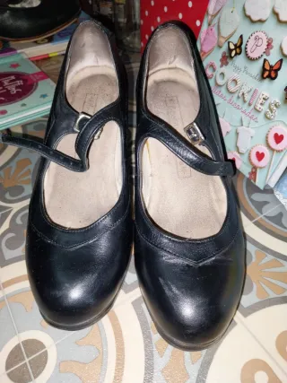 Zapatos Flamenco Profesionales Talla 34.5 (22cm)