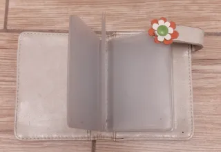 Portatessere gatti beige e blu