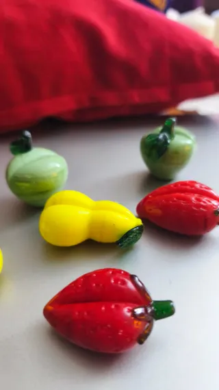 Segnaposto Vetro Frutta e Verdura