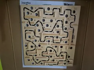 Juego Laberintos Juguettos Tetoca Madera
