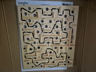 Juego Laberintos Juguettos Tetoca Madera