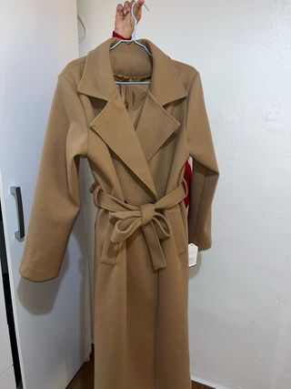 2 Gabardinas De Mujer Marrón y Negra