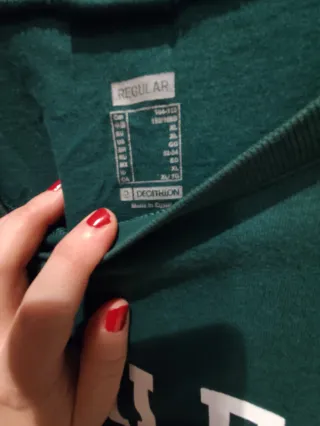 Camiseta verde Athletic Dept. Talla XL,3 usos