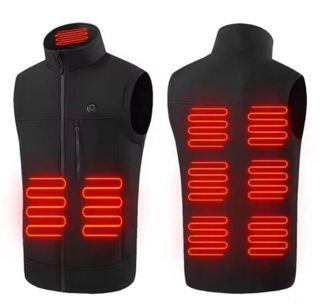 Chaleco calefactable negro